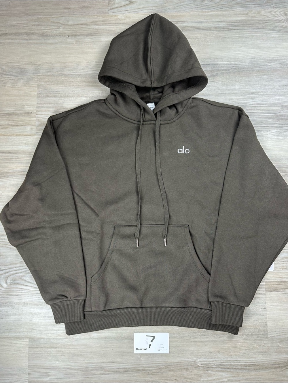 Alo Accolade Hoodie ‘Expresso’